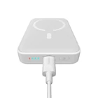 Kép 5/12 - Baseus Magnetic Mini Powerbank, USB-C, 10000mAh, 20W, MagSafe (fehér)