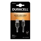 Kép 2/2 - Kabel USB do Micro USB Duracell 2m (czarny)
