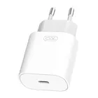 Kép 3/3 - XO L91 fali töltő, USB-C, 25 W + USB-C-Lightning kábel (fehér)