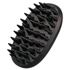 Kép 1/3 - Paw In Hand Massage Brush Candy (Black)