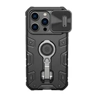 Kép 1/3 - Nillkin CamShield Armor Pro case for iPhone 14 Pro (black)