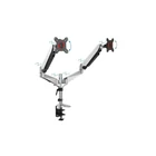 Kép 6/8 - Digitus DA-90353 asztali TV konzol 68,6 cm (27") Rögzítőelemes Fekete, Ezüst