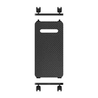 Kép 3/3 - Podstawka pod komputer stacjonarny, na kółkach do 20 kg (czarna)