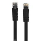 Kép 1/4 - Orico RJ45 Cat.6 Flat Ethernet Network Cable 1m (Black)