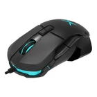 Kép 2/5 - Játékos egér padokkal Delux M629BU RGB 16000DPI