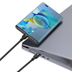 Kép 7/9 - Baseus Flash 2 az 1-ben USB töltőkábel, USB-C - USB-C, 100W, 1.5m (fekete)