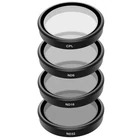 Kép 1/8 - db TELESIN CPL/ND8/ND16/ND32 szűrőkészlet DJI Osmo Action 3/4-hez