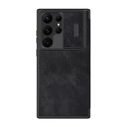 Kép 1/6 - Nillkin Qin Leather Pro case for SAMSUNG S23 Ultra (black)