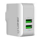 Kép 3/3 - Wall charger  LDNIO A2203 2USB + USB-C cable