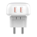 Kép 4/4 - Ładowarka sieciowa LDNIO A2512Q 2USB 18W + kabel microUSB