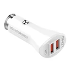 Kép 3/4 - LDNIO C511Q 2USB Car charger + Lightning cable