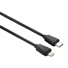 Kép 2/5 - Ładowarka samochodowa LDNIO C510Q USB, USB-C + kabel USB-C - Lightning