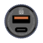 Kép 4/5 - Ładowarka samochodowa LDNIO C510Q USB, USB-C + USB-C - USB-C cable kabel Lightning