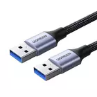 Kép 1/2 - Kabel USB3.0, USB-A męski do USB-A męski,  UGREEN 	US373  v 2A, 1m (czarny)