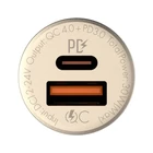 Kép 5/5 - LDNIO C506Q USB, USB-C Car charger + MicroUSB Cable