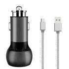 Kép 1/4 - Ładowarka samochodowa LDNIO C503Q 2USB + Kabel USB-C