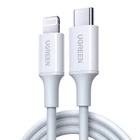 Kép 1/3 - UGREEN USB-C-Lightning töltőkábel, PD 3A, 0,5 m (fehér)