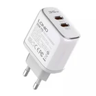 Kép 2/2 - LDNIO A2528M 2USB-C for Apple Wall charger + USB-C - Lightning Cable