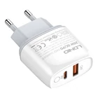 Kép 3/9 - Ładowarka sieciowa LDNIO A2424C USB, USB-C 20W + Kabel microUSB