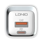 Kép 8/9 - Ładowarka sieciowa LDNIO A2318C USB, USB-C 20W + Kabel USB-C - Lightning
