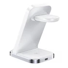 Kép 4/4 - Inductive charger 3in1 Qi with stand Acefast E15 15W (white)
