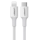 Kép 1/2 - UGREEN 3A US171 Lightning USB-C kábel, 1,5m (fehér)