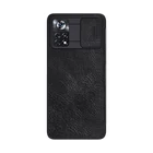 Kép 1/3 - Nillkin Qin Leather Pro case for Xiaomi Poco X4 Pro 5G (black)
