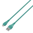 Kép 2/4 - Kabel Lightning LDNIO LS612 25W, 2m Zielony