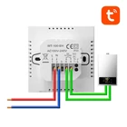 Kép 4/5 - Avatto ZWT100 Okostermosztát, 3A, Zigbee, Tuya