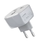 Kép 4/5 - Inteligentne gniazdko Wi-Fi LDNIO SCW1050, EU/US (białe)