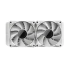 Kép 3/4 - Darkflash DX240 V2.6 CPU folyadékhűtő ARGB, 2x, 120x120 (fehér)