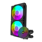 Kép 6/6 - Darkflash DC240 ARGB PC vízhűtő, 2x 120x120 (fekete)