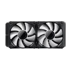 Kép 3/7 - Darkflash DX240 V2.6 ARGB számítógép vízhűtés 2x 120x120 (fekete)
