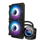 Kép 7/7 - Darkflash DX240 V2.6 ARGB számítógép vízhűtés 2x 120x120 (fekete)