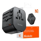 Kép 2/2 - Universal wall charger Mcdodo EU/US/AU/UK CP-3471, PD 20W (black)