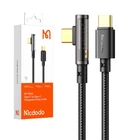 Kép 2/2 - Hajlított kábel Prism USB-C - USB-C Mcdodo CA-3400, 100 W, 1,2 m (fekete)