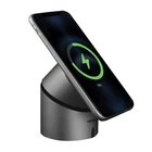 Kép 2/2 - Aluminium inductive charger with Bluetooth speaker and stand TIKTAALIK Alu (silver)
