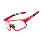 Kép 1/3 - Rockbros bicycle glasses, photochromic 10135R (red)