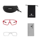 Kép 3/3 - Rockbros bicycle glasses, photochromic 10135R (red)