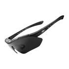 Kép 2/2 - Polarized cycling glasses Rockbros 10003 (black)