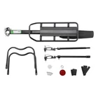 Kép 2/2 - Bicycle Rear Rack with fender and reflector Rockbros HJ1008-1 (black)