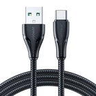 Kép 1/6 - Kabel USB Surpass / Typ C / 3A / 0.25m Joyroom S-UC027A11 (czarny)