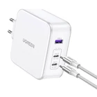 Kép 3/3 - UGREEN Nexode 15339 hálózati töltő, 2xUSB-C, USB-A 3.0, PD3.0, QC4.0, GaN, 140W (fehér)
