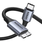 Kép 1/2 - USB-C kábel - Micro USB UGREEN 15232, 1 m (fekete)