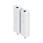 Kép 1/10 - Ubiquiti UACC-Retrofit-PoE-2Wire Hálózati adó- és vevőegység Fehér 10, 100 Mbit/s