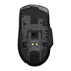 Kép 6/7 - Wireless gaming mouse + charging dock Dareu A955 RGB 400-12000 DPI (black)