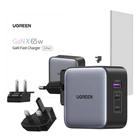 Kép 1/2 - Ugreen Nexode hálozati töltő, 2x USB-C + USB, 65W