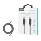 Kép 3/3 - Choetech XCC-1035 240 W 1,2 m-es USB-C-USB-C kábel (fekete)
