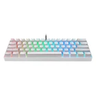 Kép 4/4 - Klawiatura mechaniczna Motospeed CK61 RGB (biała)