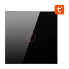 Kép 1/2 - Smart Light Switch ZigBee Avatto ZTS02-EU-B1 1 Way TUYA (black)